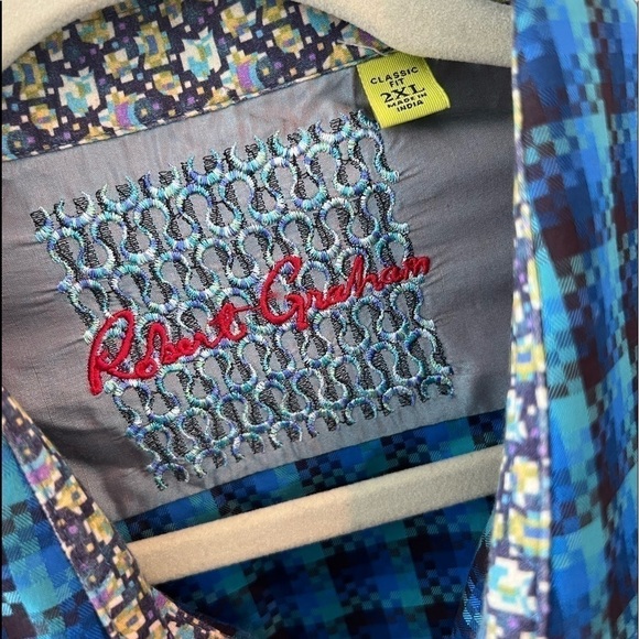 Robert Graham Redzone Long Sleeve Button Down - Picture 6 of 16